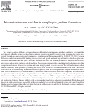 Cover page: Internalization and end flux in morphogen gradient formation