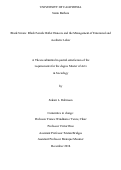 Cover page: Black Swans: Black female Ballet Dancers and the Management of Emotional and Aesthetic Labor