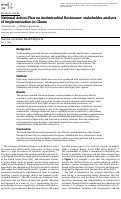 Cover page: Antibiotics stewardship in Ghana: a cross-sectional study of public knowledge, attitudes, and practices among communities.