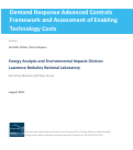 Cover page: Demand Response Advanced Controls Framework and Assessment of Enabling Technology Costs