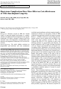 Cover page: Short‐term Complications Have More Effect on Cost‐effectiveness of THA than Implant Longevity