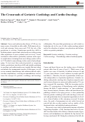 Cover page: The Crossroads of Geriatric Cardiology and Cardio-Oncology