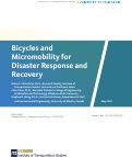 Cover page of Bicycles and Micromobility for Disaster Response and Recovery