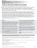 Cover page: COVID-19 Related Genes in Sputum Cells in Asthma: Relationship to Demographic Features and Corticosteroids