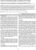 Cover page: A Survey of Feral Swine Damage in a Selection of U.S. States