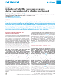 Cover page: Activation of fetal-like molecular programs during regeneration in the intestine and beyond