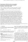 Cover page: Measurement of HO
              2
              NO
              2
              in the free troposphere during the Intercontinental Chemical Transport ExperimentâNorth America 2004