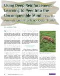 Cover page: Using Deep Reinforcement Learning to Peer Into the Unconquerable Mind: How Do Animals Learn to Track Odor Trails?