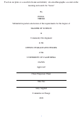 Cover page: Food on our plate or a search for home and identity: An autoethnographic account on the meaning and search for “home”