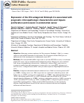 Cover page: Expression of the Wnt antagonist Dickkopf-3 is associated with prognostic clinicopathologic characteristics and impairs proliferation and invasion in endometrial cancer