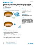 Cover page: Conserved Interferon-γ Signaling Drives Clinical Response to Immune Checkpoint Blockade Therapy in Melanoma
