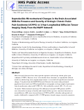 Cover page: Reproducible Microstructural Changes in the Brain Associated With the Presence and Severity of Urologic Chronic Pelvic Pain Syndrome (UCPPS): A 3-Year Longitudinal Diffusion Tensor Imaging Study From the MAPP Network.