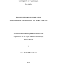 Cover page: Perceived Job Insecurity and Quality of Life: Testing the Effect of Stress Proliferation from Work to Family Life