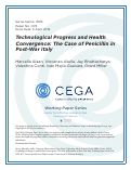 Cover page: Technological Progress and Health Convergence: The Case of Penicillin in Post-War Italy