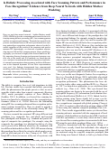 Cover page: Is Holistic Processing Associated with Face Scanning Pattern and Performance in Face Recognition? Evidence from Deep Neural Network with Hidden Markov Modeling