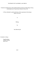 Cover page: Production and Bioactivity of Recombinant Human Granulocyte-Macrophage Colony- Stimulating Factor Using Chinese Hamster Ovary Cells