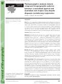 Cover page: Phylogeographic analysis detects congruent biogeographic patterns between a woodland agamid and Australian wet tropics taxa despite disparate evolutionary trajectories