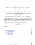 Cover page: STRUCTURAL STABILITY OF MEANDERING-HYPERBOLIC GROUP ACTIONS