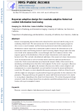 Cover page: Bayesian adaptive design for covariate-adaptive historical control information borrowing.