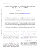 Cover page: Unbinned Deep Learning Jet Substructure Measurement in High $Q^2$ ep collisions at HERA