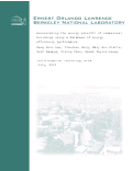 Cover page: Accelerating the energy retrofit of commercial buildings using a database of energy efficiency performance: