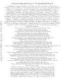 Cover page of Search for Double Beta Decays of Xe134 with EXO-200 Phase II