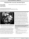 Cover page: Abdominal Pain Caused by Intestinal Lipoma