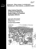 Cover page: Dilute-solution properties of arborescent polystyrenes: further evidence for perturbed-hard-sphere behavior