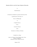 Cover page: Random Matrices and the Sum-of-Squares Hierarchy