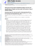 Cover page: Noninvasive assessment of abdominal adipose tissues and quantification of hepatic and pancreatic fat fractions in type 2 diabetes mellitus