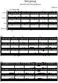 Cover page of <em>Gut genug:&nbsp;</em>Intermezzo for String Quartet