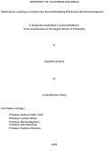 Cover page: Distributional Learning in Context: How Social Embedding Structures Infant-Directed Speech