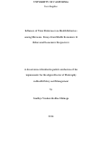 Cover page: Influence of Time Preferences on Health Behaviors among Mexicans: Essays from Health Economics &amp; Behavioral Economics Perspectives