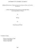 Cover page: Pollinator Effectiveness of Peponapis pruinosa and Apis mellifera on Cucurbita foetidissima