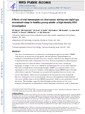 Cover page: Effects of oral temazepam on slow waves during non-rapid eye movement sleep in healthy young adults: A high-density EEG investigation