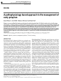 Cover page: A pathophysiology-based approach to the management of early priapism.