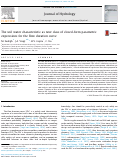 Cover page: The soil water characteristic as new class of closed-form parametric expressions for the flow duration curve