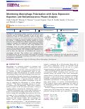 Cover page: Monitoring Macrophage Polarization with Gene Expression Reporters and Bioluminescence Phasor Analysis.