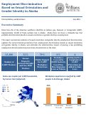 Cover page: Employment Discrimination Based on Sexual Orientation and Gender Identity in Alaska