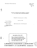 Cover page: VECTOR CURRENTS AND CURRENT ALGEBRA. II. AN N-POINT BETA-FUNCTION MODEL