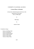 Cover page: A general theory of formality