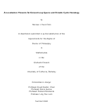 Cover page: A Localization Theorem for Derived Loop Spaces and Periodic Cyclic Homology