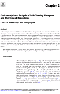 Cover page: Co-transcriptional Analysis of Self-Cleaving Ribozymes and Their Ligand Dependence