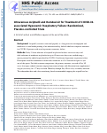 Cover page: Intravenous aviptadil and remdesivir for treatment of COVID-19-associated hypoxaemic respiratory failure in the USA (TESICO): a randomised, placebo-controlled trial.