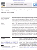 Cover page: Bedrock fracturing, threshold hillslopes, and limits to the magnitude of bedrock landslides