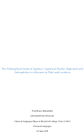 Cover page: The Philosophical Satire of Apuleius' Cupid and Psyche: Alignment and Contradiction in Allusions to Plato and Lucretius