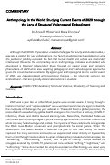 Cover page: Anthropology in the World: Studying Current Events of 2020 through the Lens of Structural Violence and Embodiment