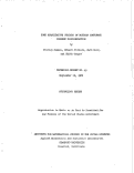 Cover page: Some Quantitative Studies of Russian Consonant Phoneme Discrimination