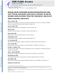 Cover page: Neoadjuvant pazopanib in nonrhabdomyosarcoma soft tissue sarcomas (ARST1321): A report of major wound complications from the Childrens Oncology Group and NRG Oncology.