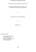 Cover page: The Political Geography of Territorial Control in Africa